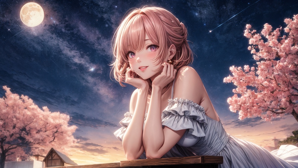 🌙 LUNA series AI Vol.1 - 月夜に咲く少女たち