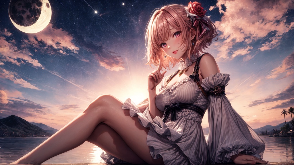 🌙 LUNA series AI Vol.1 - 月夜に咲く少女たち