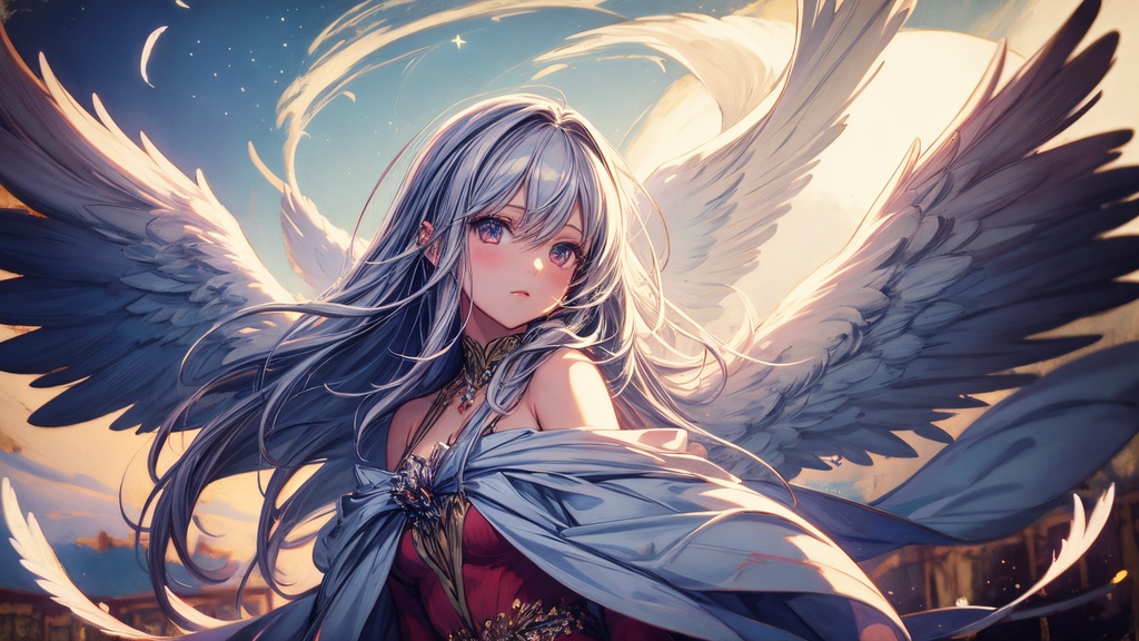 🌙 LUNA series AI Vol.2 - 背に宿る祈りの翼