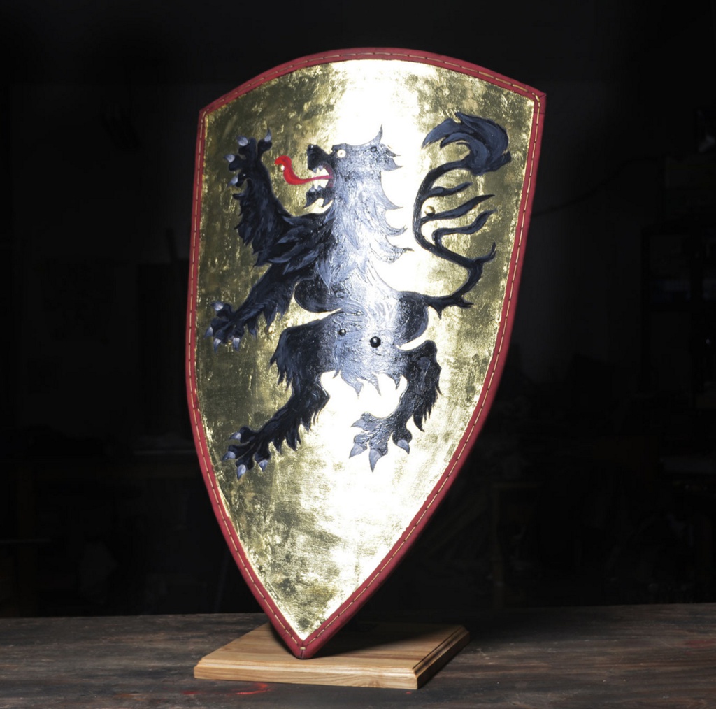 PDF型紙 黒獅子の盾