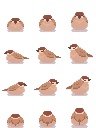 ピクスクアバター「すずめ」