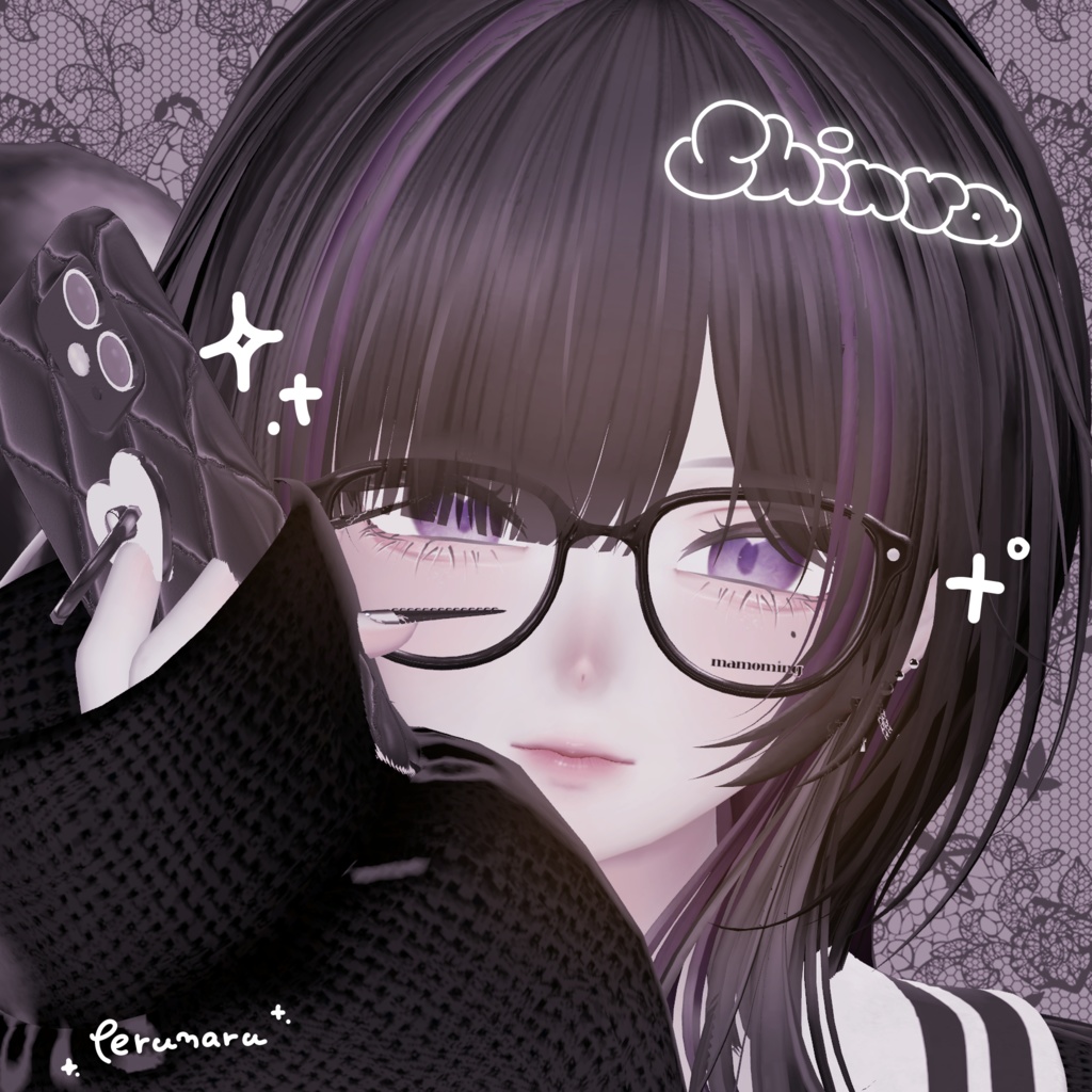 【6Avatars対応】きゅるりんはーと EyeTexture