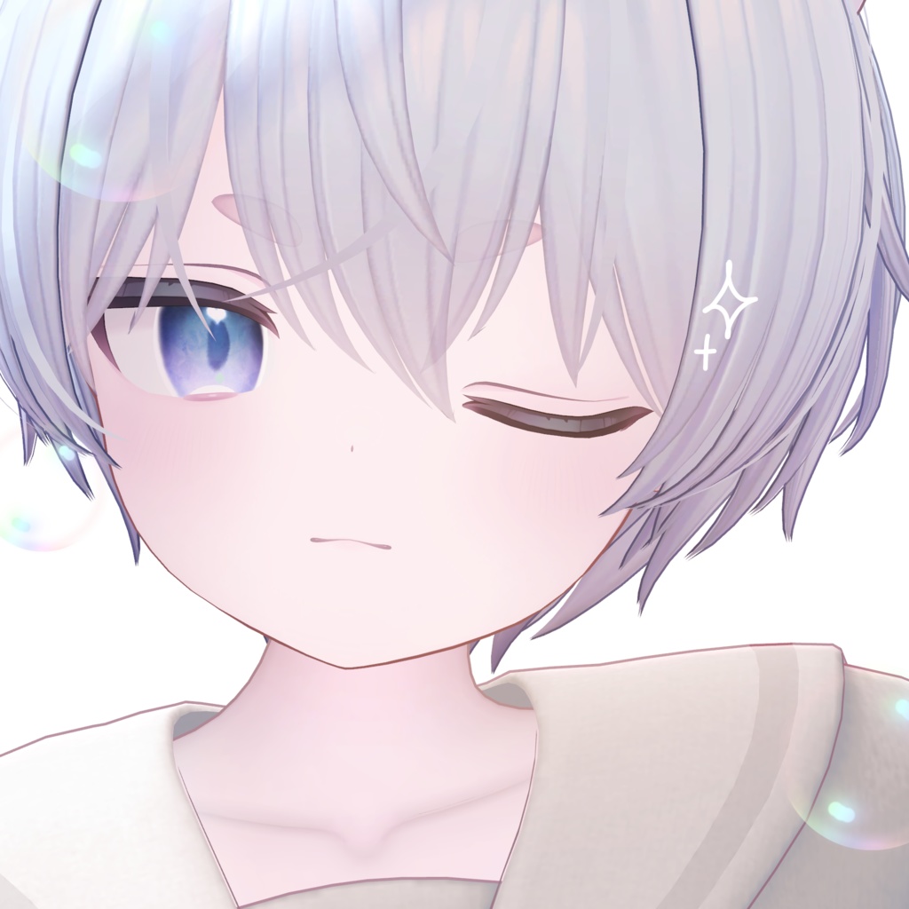 【6Avatars対応】きゅるりんはーと EyeTexture