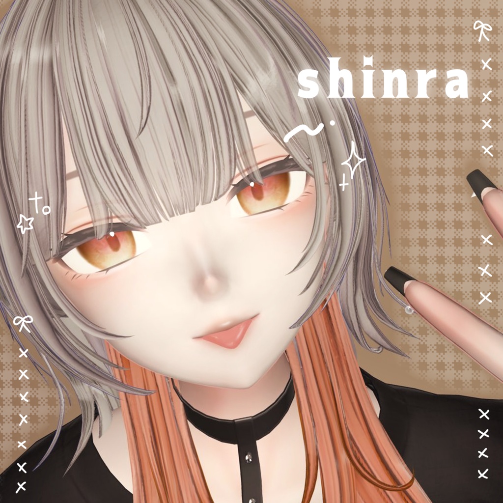 【6Avatars対応】きゅるりんはーと EyeTexture