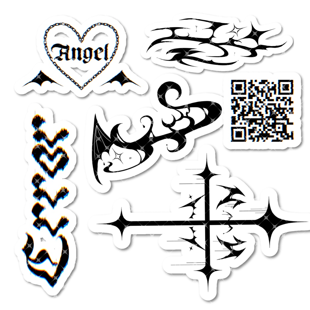 【VRC】タトゥー6種セット