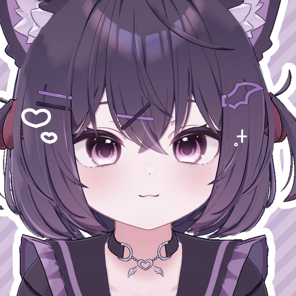 【6avatars対応】こねこのときめき Eye Texture