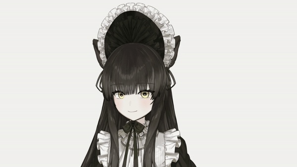 【限定1点】フリルの多いゴスロリ猫少女