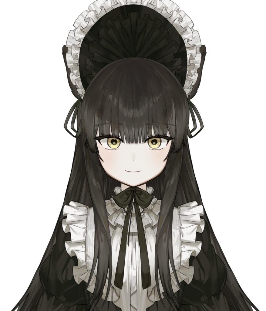 【限定1点】フリルの多いゴスロリ猫少女