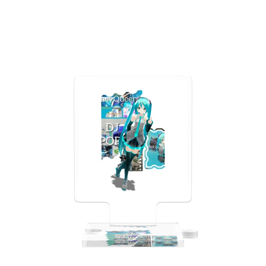 初音ミクjekimeyQueen♕verつながるアクスタ