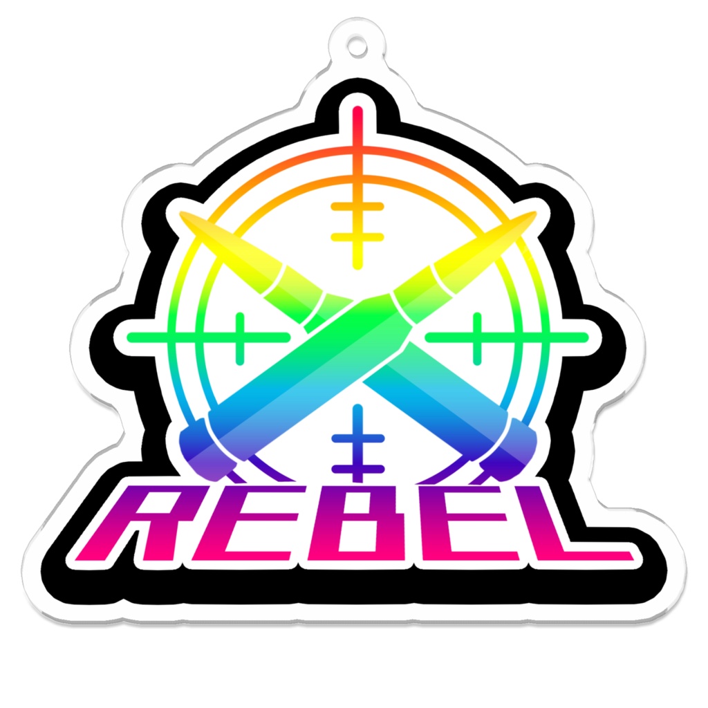 虹ロゴアクキー