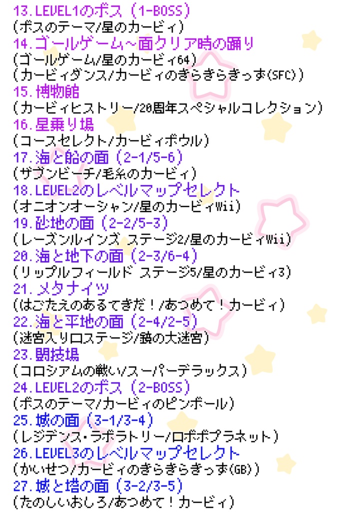 93's Kirby's Return to Adventure【カービィチップチューンアレンジアルバム】