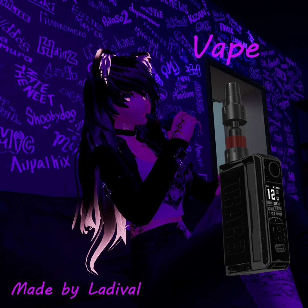 [VRC] [Original Model] Old realistic Vape