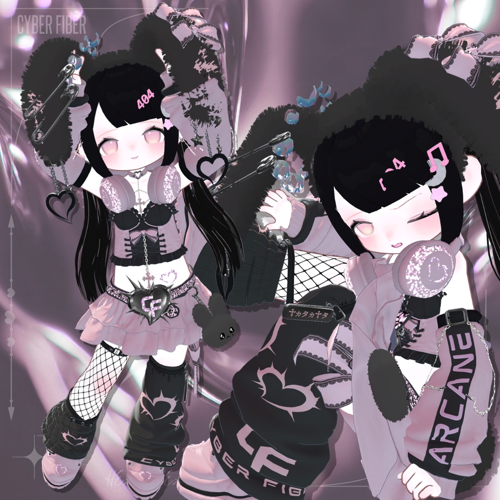 ≪13アバター対応≫ CYBER FIBER 第1弾衣装『HEART BEAT』