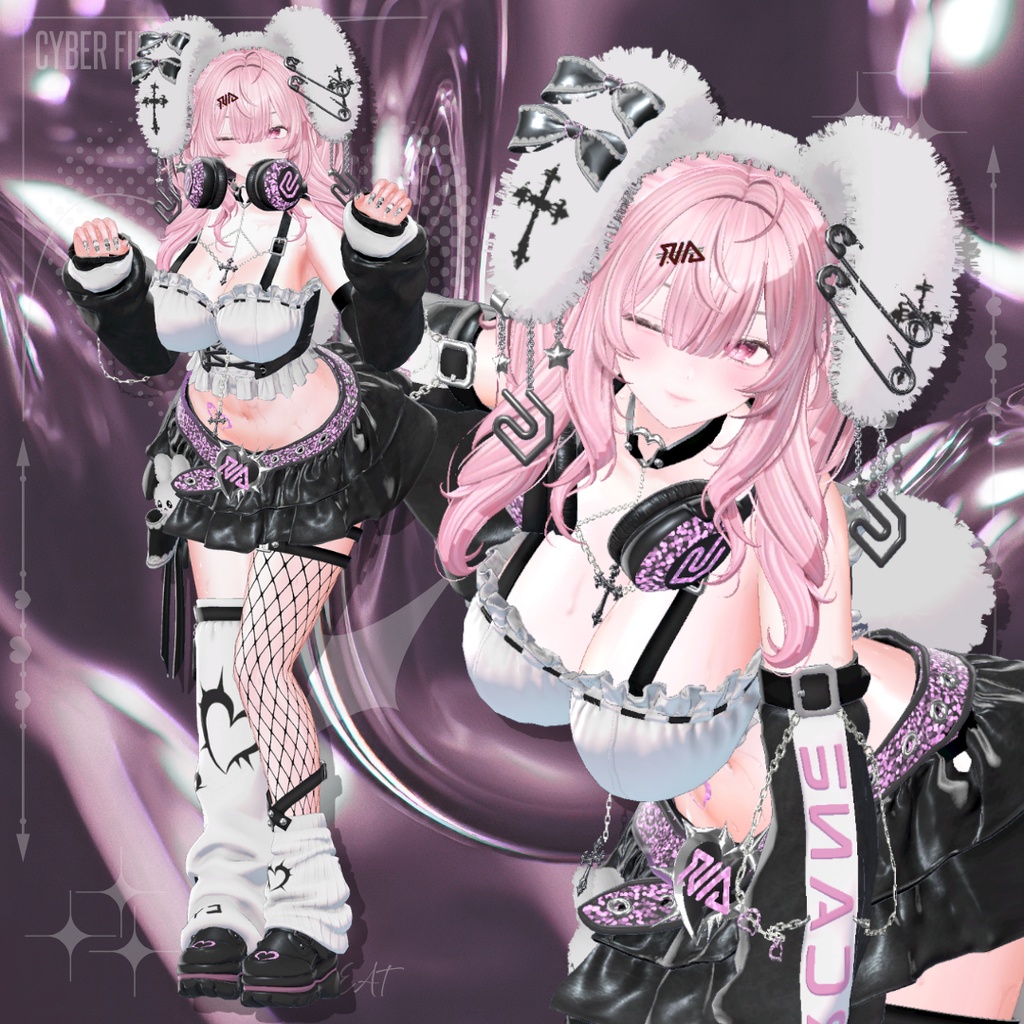 ≪13アバター対応≫ CYBER FIBER 第1弾衣装『HEART BEAT』