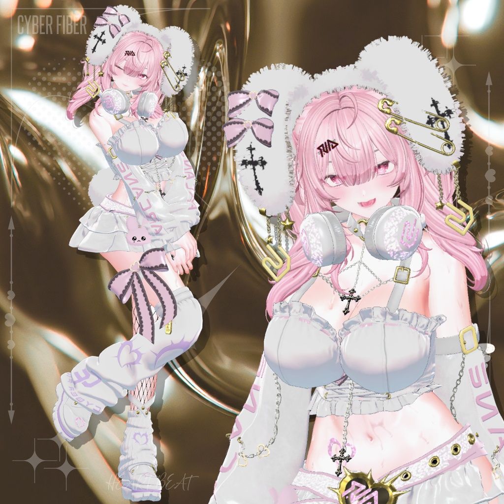 ≪13アバター対応≫ CYBER FIBER 第1弾衣装『HEART BEAT』