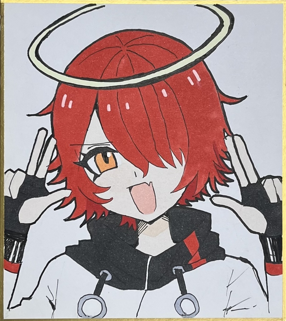 エクシア　色紙