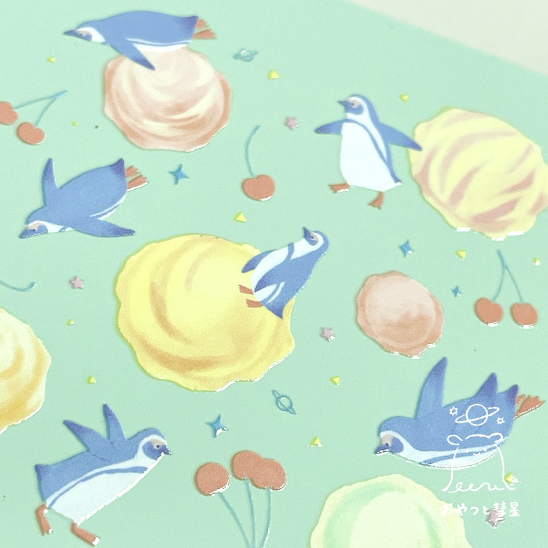 ペンギン・めんだこ 小物缶入れ