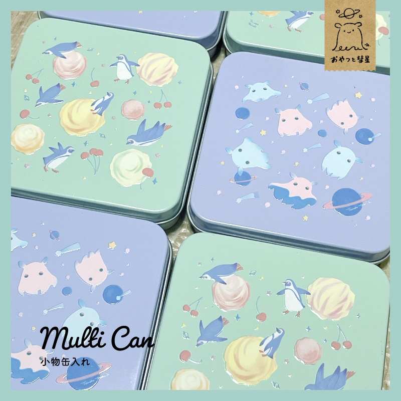 ペンギン・めんだこ 小物缶入れ