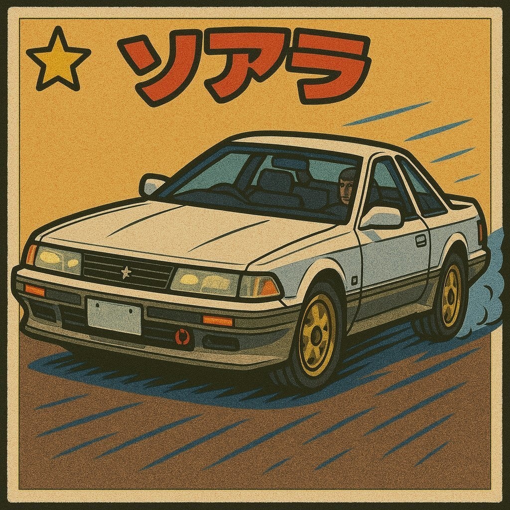 自分を現代っ子と思っている自動運転ソアラ