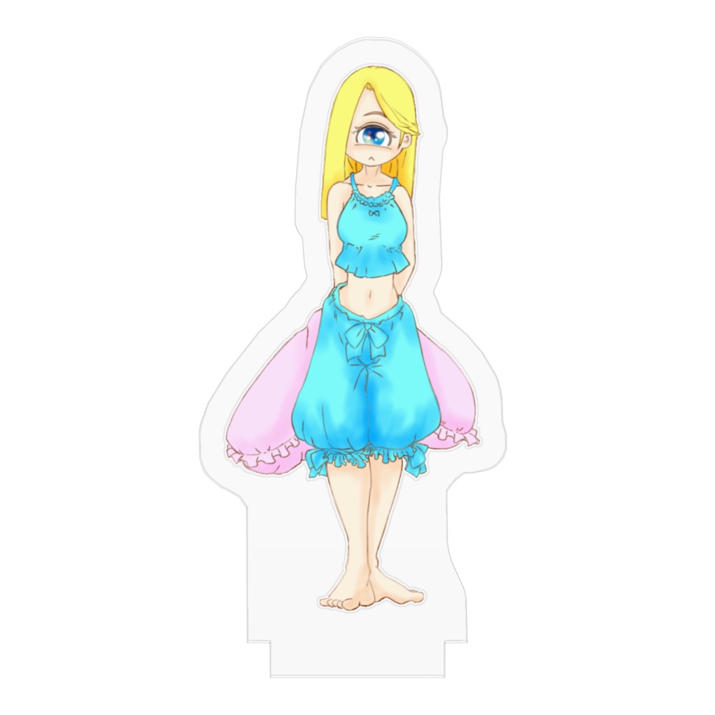 寝る前グリマさんアクリルスタンド。