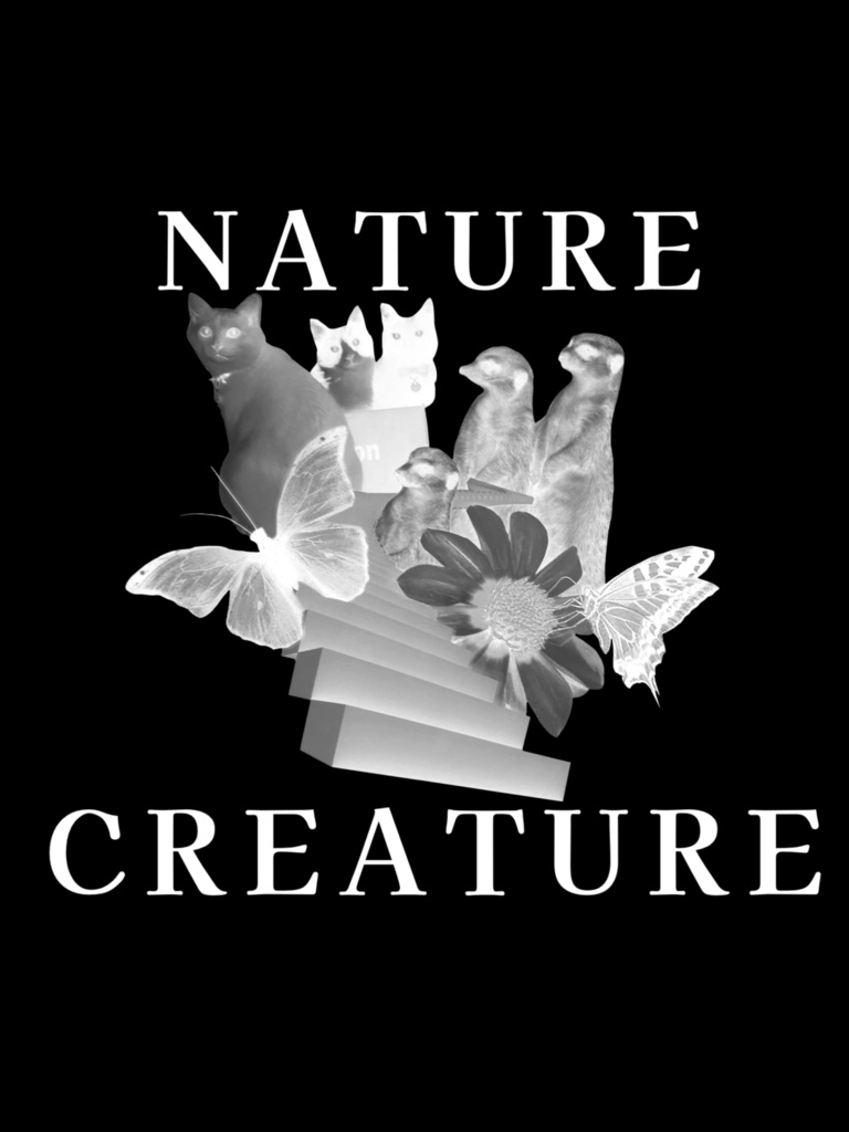 NACREA ORIGIN TSHIRT 〈BLACK〉