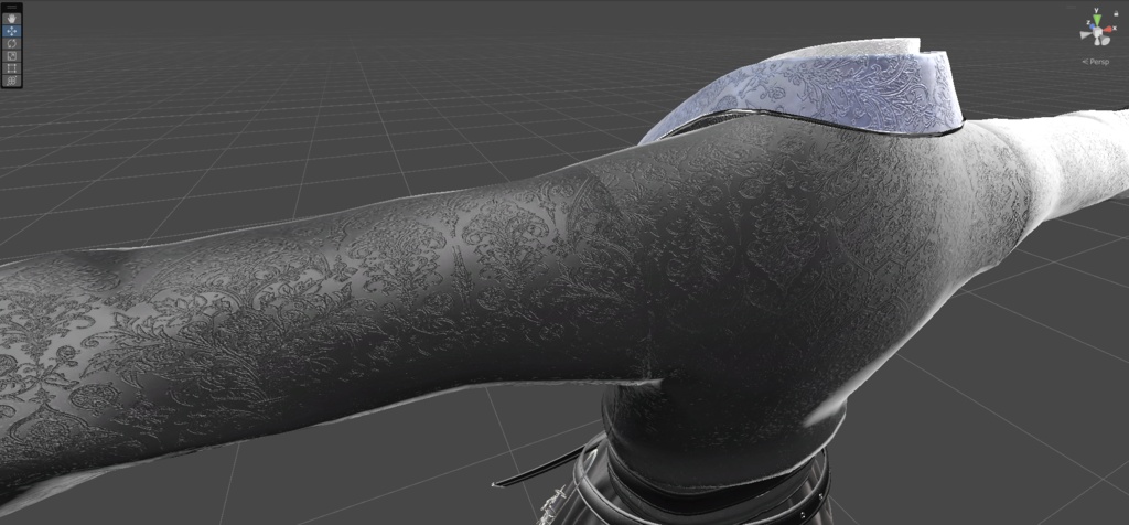 Gothic pattern Nomalmap