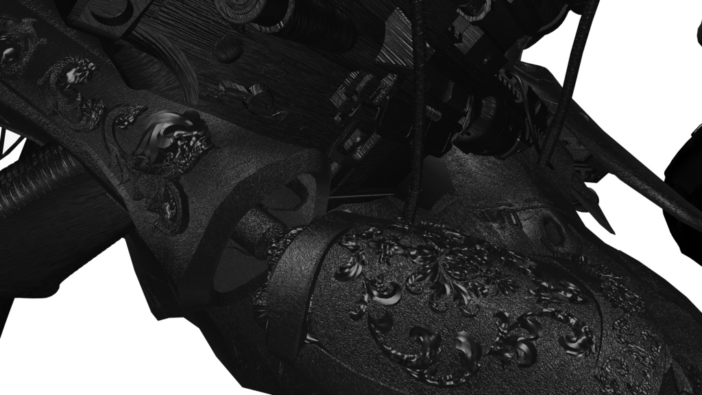 Harune brush metal Nomalmap&matcap