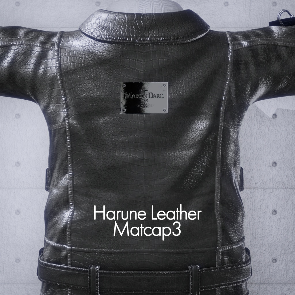 Harune leatherPack 4Nomalmap&4matcap