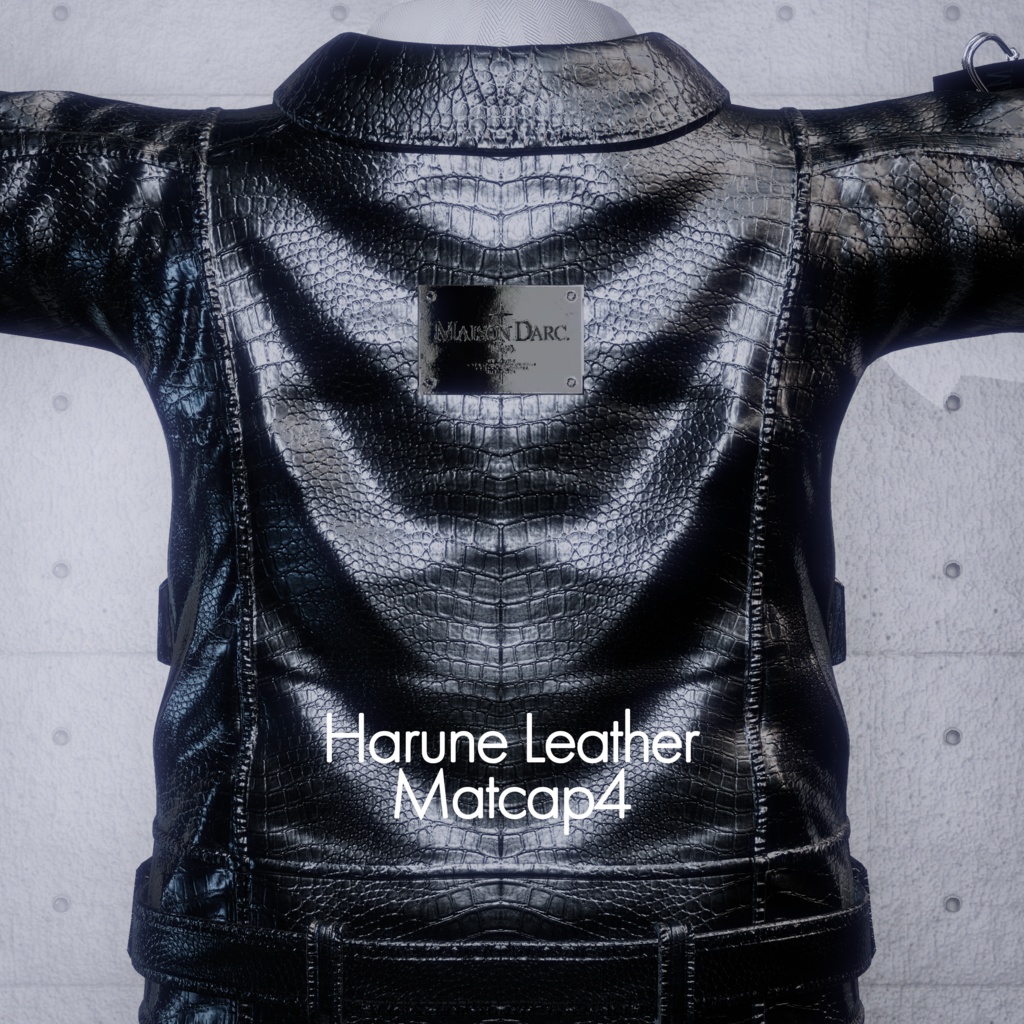 Harune leatherPack 4Nomalmap&4matcap