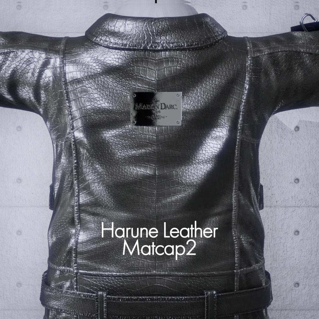 Harune leatherPack 4Nomalmap&4matcap