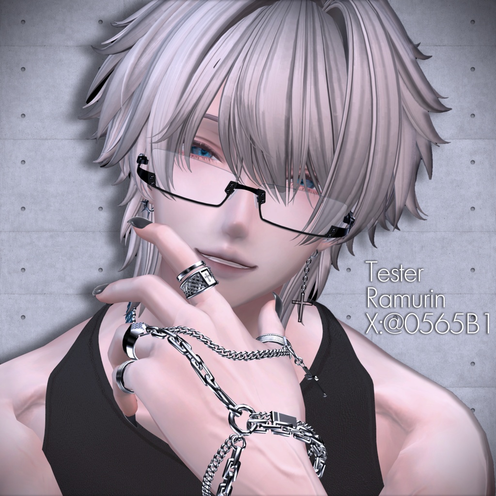 Harune Simple metal material - 15 Variations -