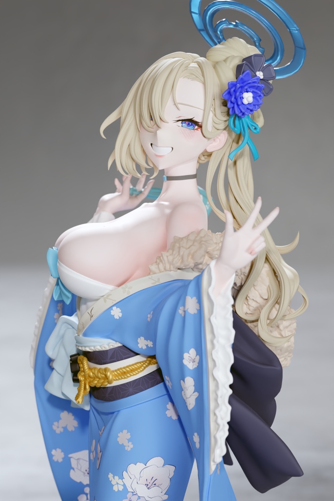 ブルーアーカイブ 着物を着たアスナ[韓国から日本へ郵便局発送]