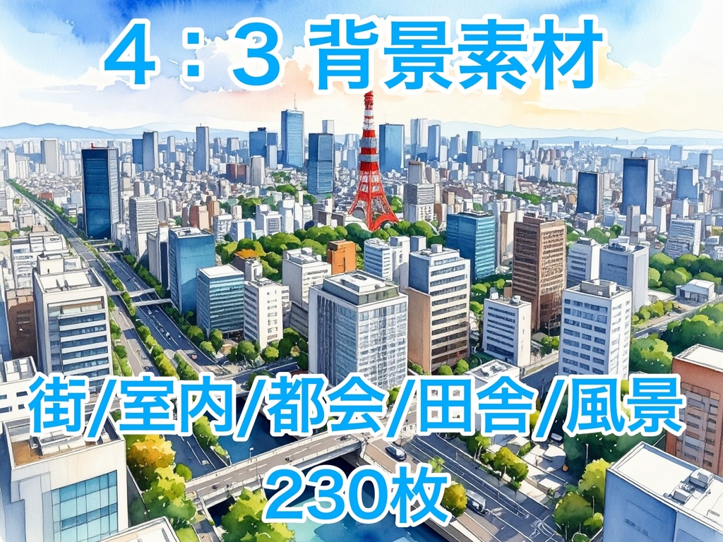 《背景230枚》日本の色々な日常の風景《TRPG/配信/ゲーム》