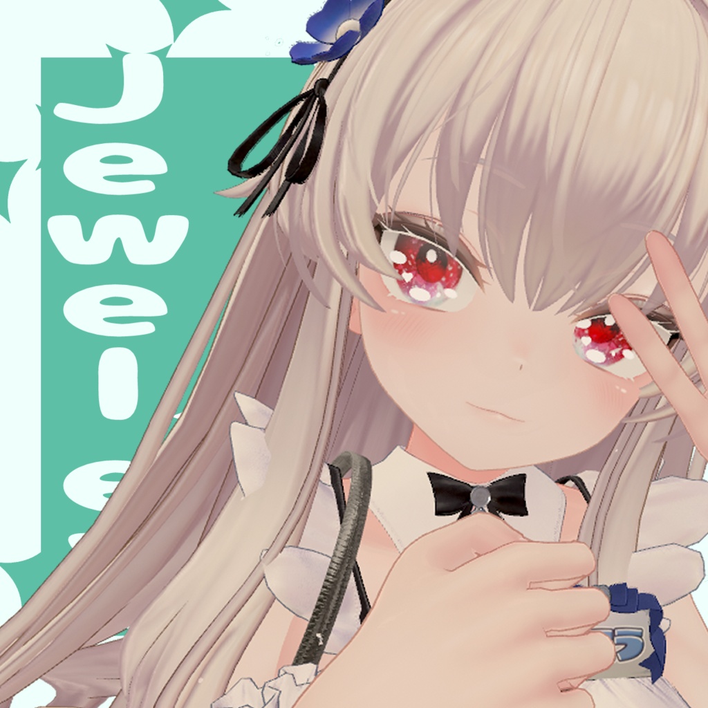 【5モデル対応】jewel eyes EyeTexture【12collar】