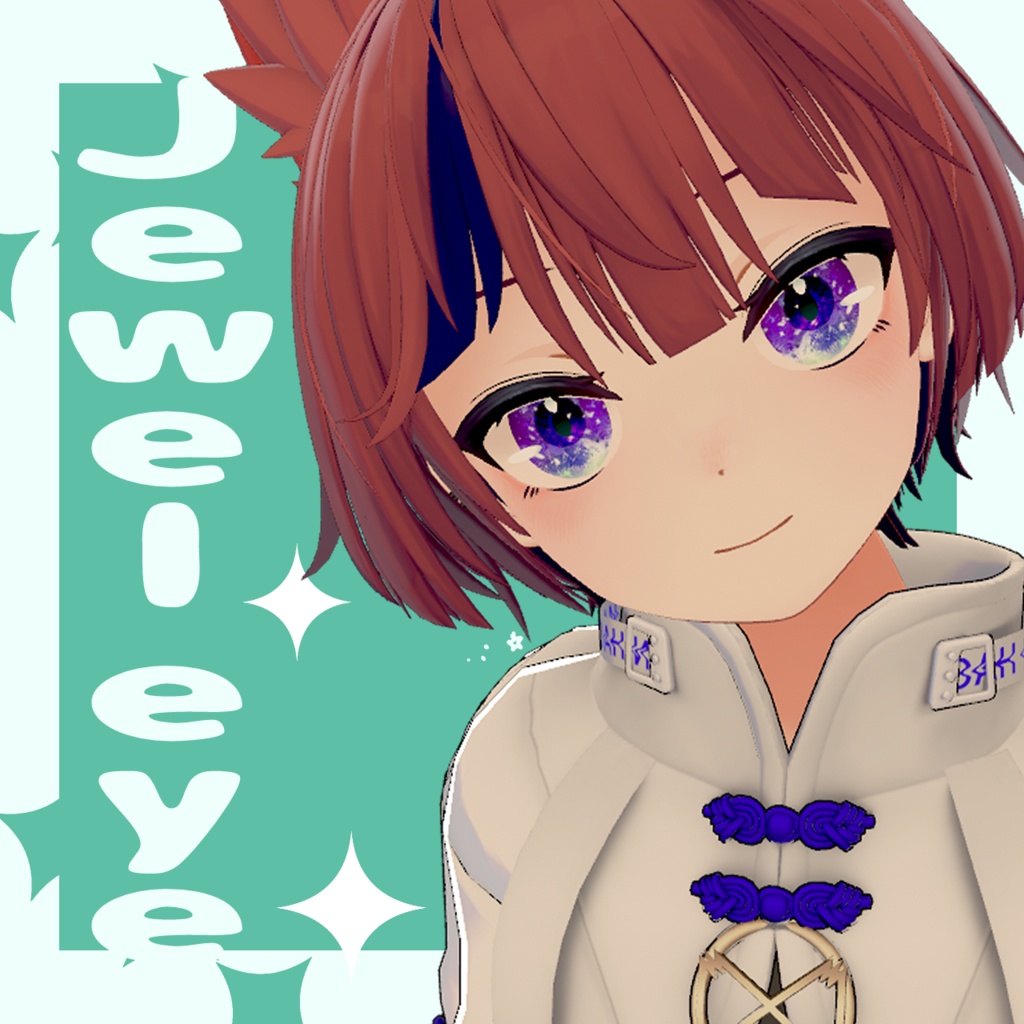 【5モデル対応】jewel eyes EyeTexture【12collar】