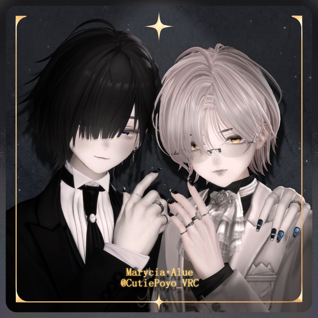【2Rings+3Nails】🌌NocturneVow✦【+Free版配布有】