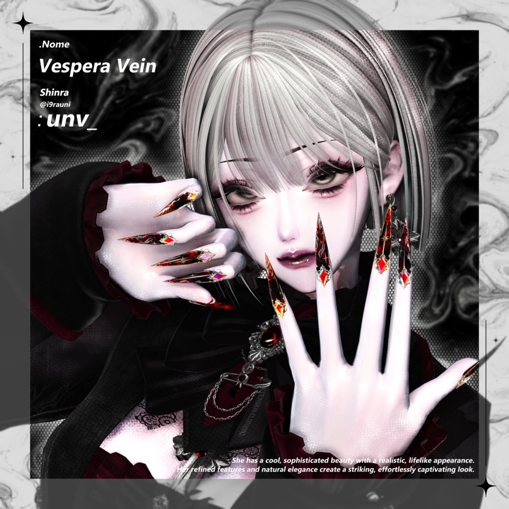 【MA対応】✦VesperaVein💎【1.5Kthx無料版有】 #dotNome