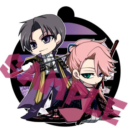 カップルアクリルキーホルダー