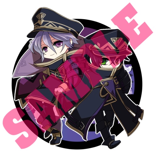 カップルアクリルキーホルダー