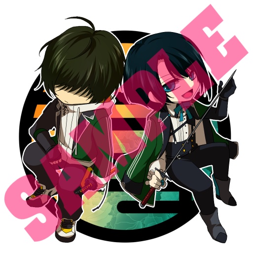 カップルアクリルキーホルダー