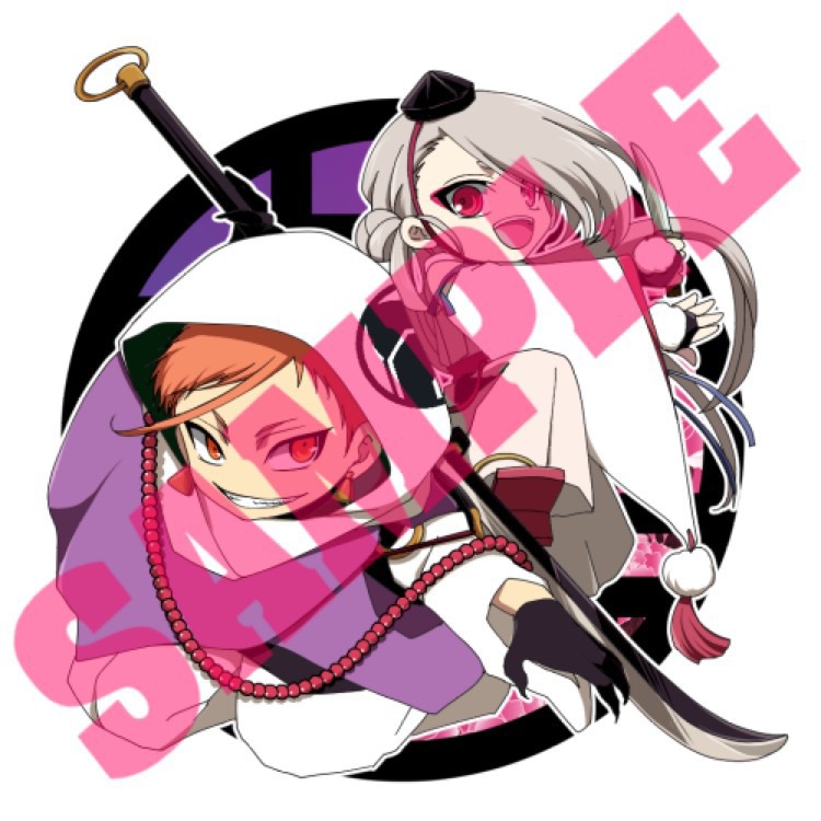 カップルアクリルキーホルダー