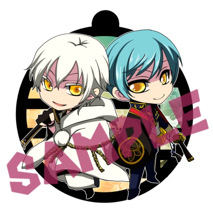 カップルアクリルキーホルダー