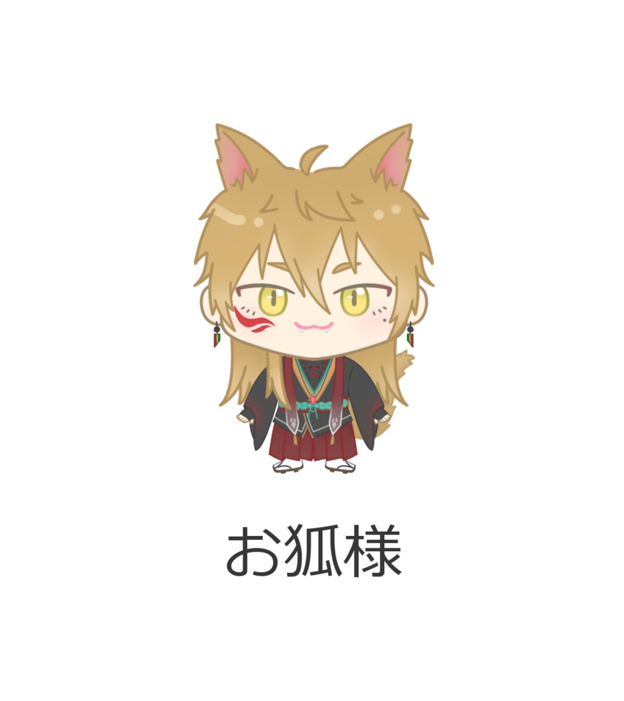 【非公式】伏見ガク 衣装いろいろちびアクキー