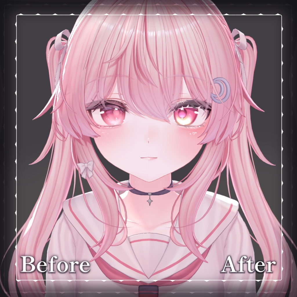 【セレナ/Selena】LUNA HART | MakeUp&EyeTexture