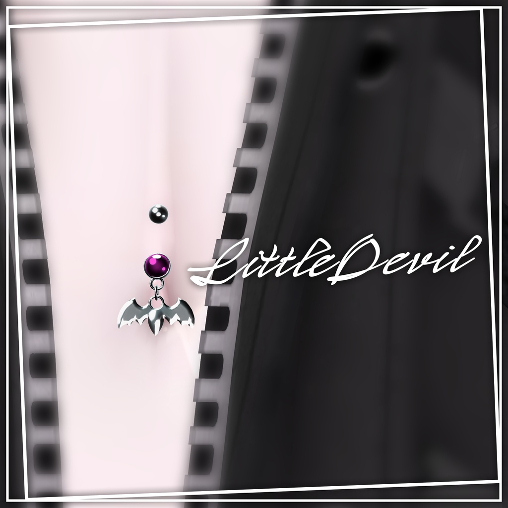 【3Dモデル】🖤Pierce_LittleDevil🖤【PB対応】