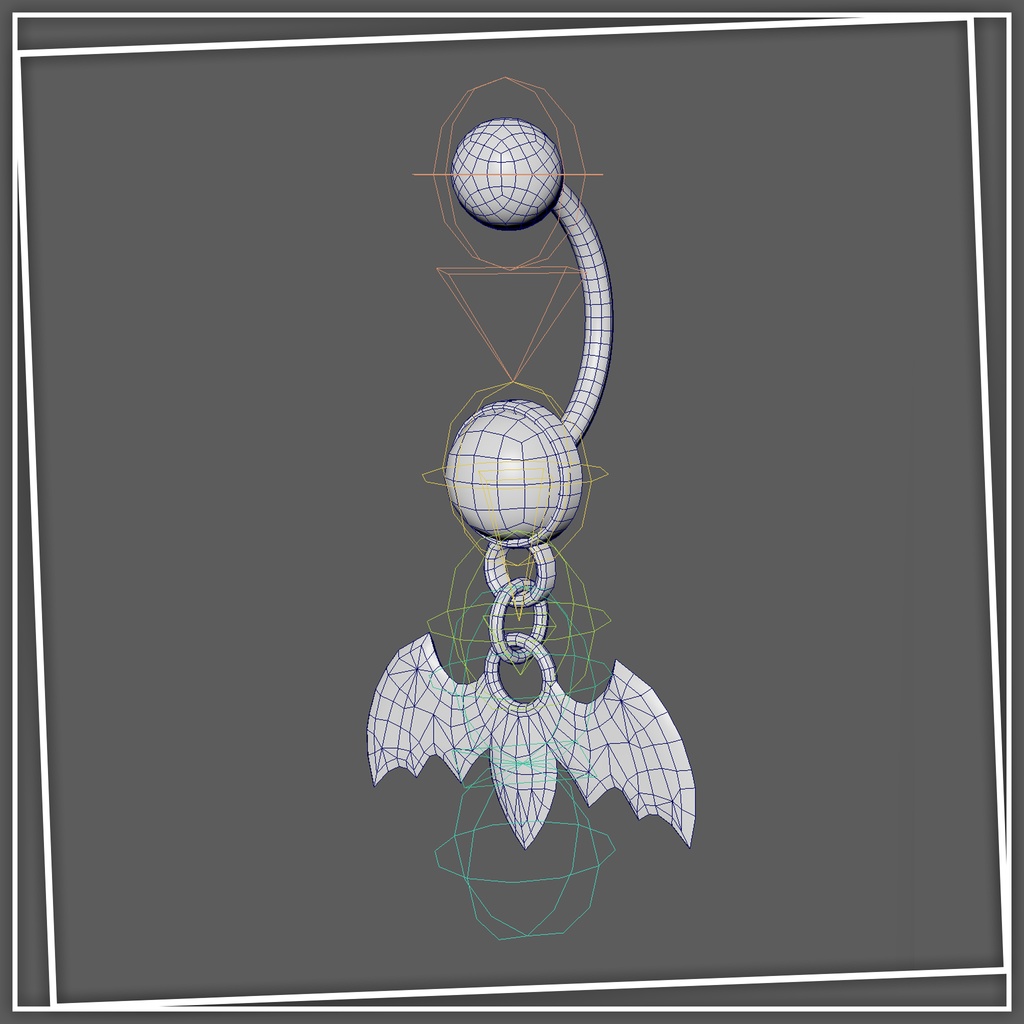 【3Dモデル】🖤Pierce_LittleDevil🖤【PB対応】