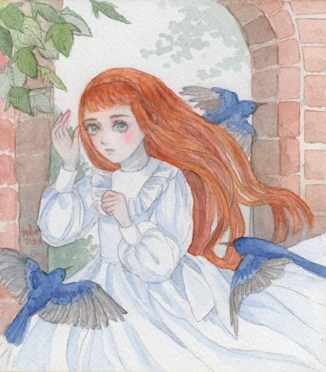 1/4色紙『Little Nancy』