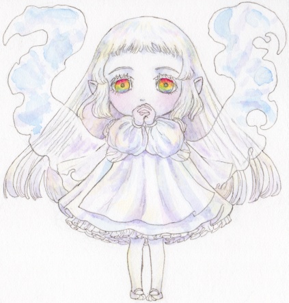 アムリタエコー　10cm原画『奇蹟のすがた』