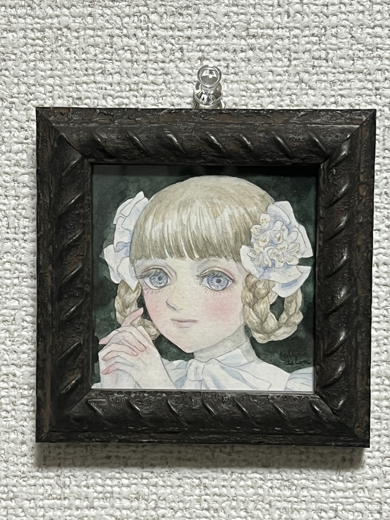 額装原画『祝福』