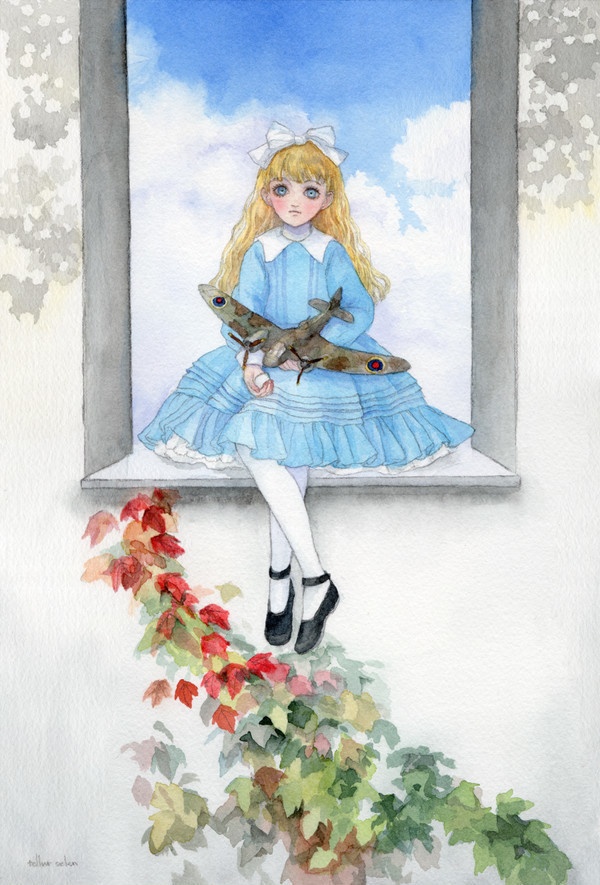 額装原画『The Great Fall』